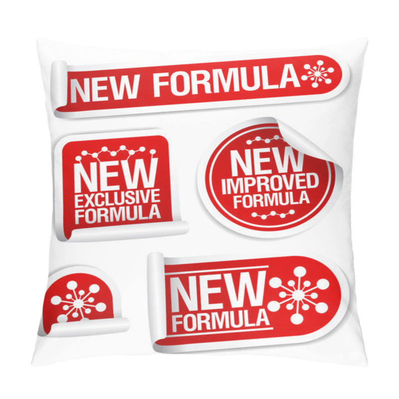 Personality  New Formula Stickers. Pillow Covers