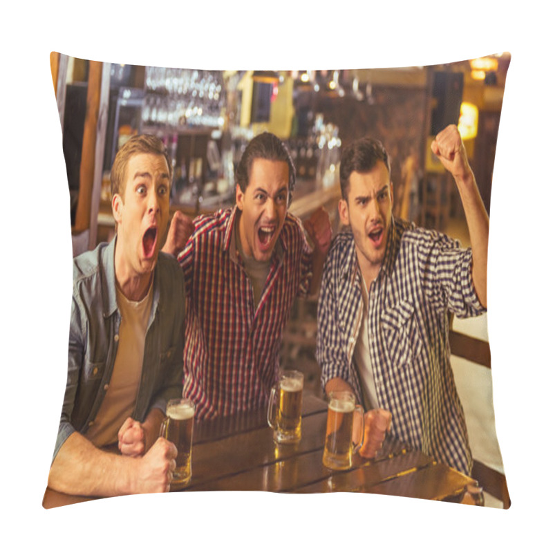 Personality  Men In Pub Pillow Covers