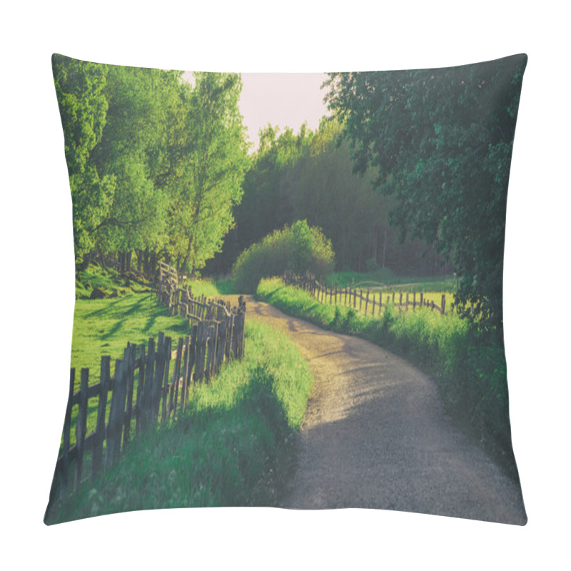 Personality  Rural Sweden Landscape Pillow Covers