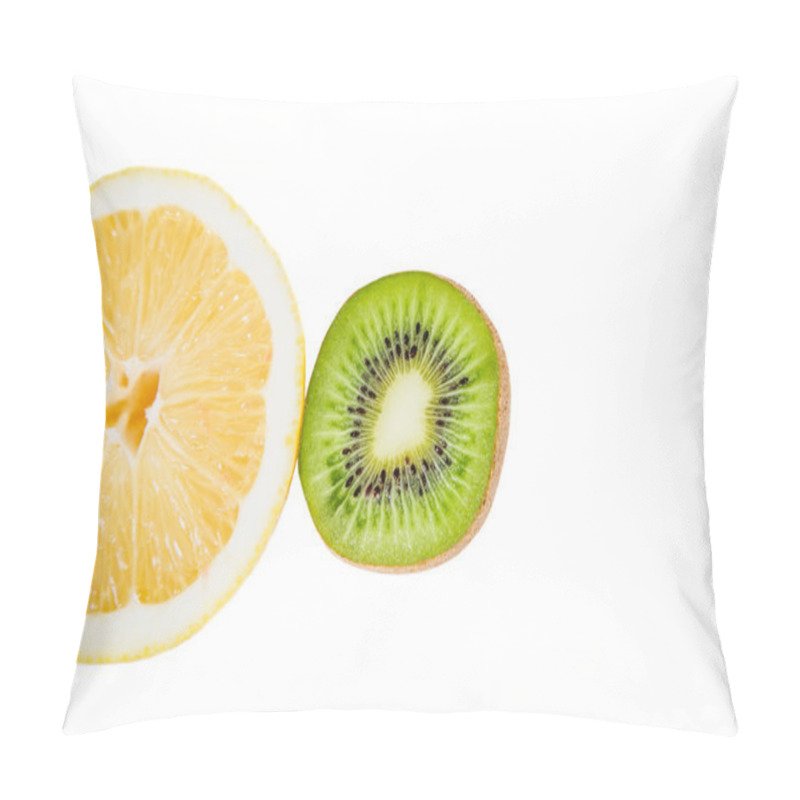 Personality  Pedestal Fruit, Light Fruit, Kiwi, Lemon Pillow Covers