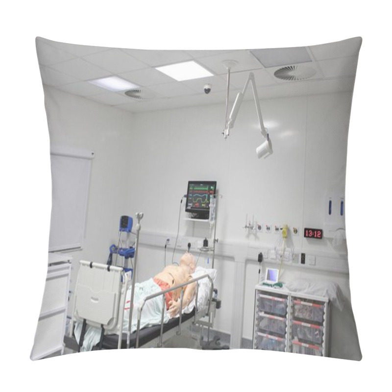 Personality  Training Room To Practice Life Support Skills Pillow Covers