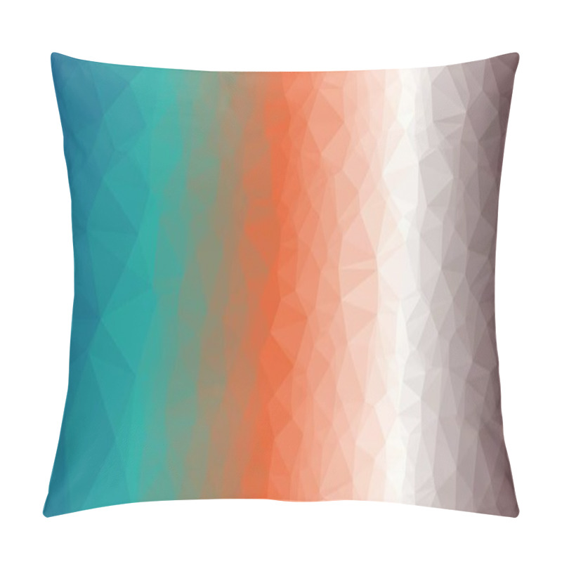 Personality  Abstract Geometric Background With Poly Pattern Pillow Covers