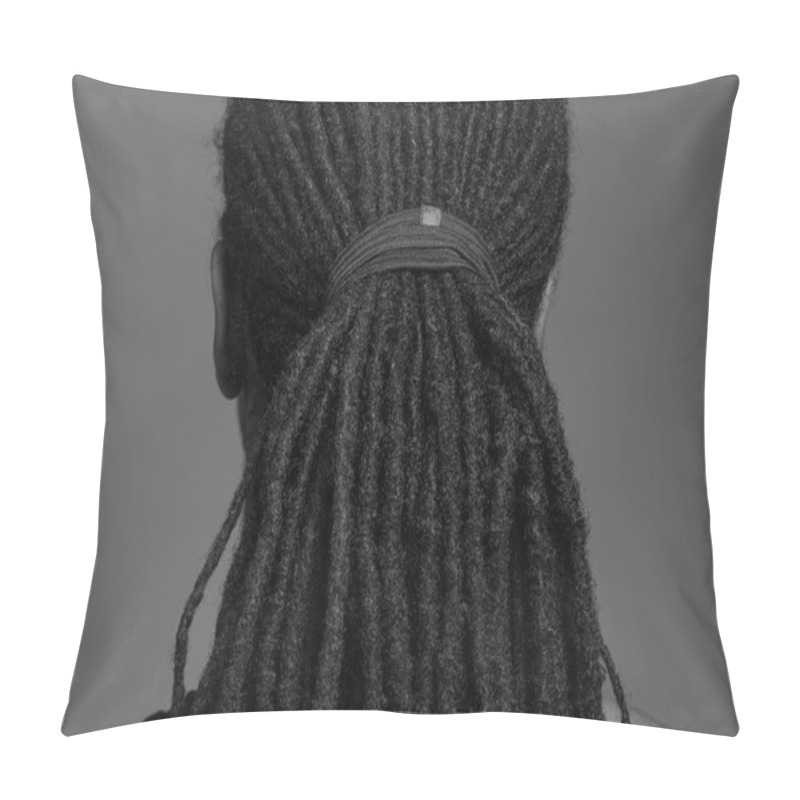 Personality  Black Dreadlocks Of Model Pillow Covers