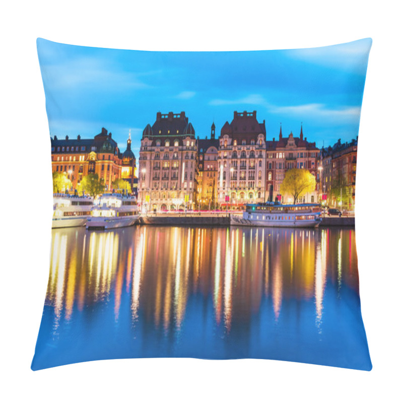 Personality  Evening Scenery Of Stockholm, Sweden Pillow Covers