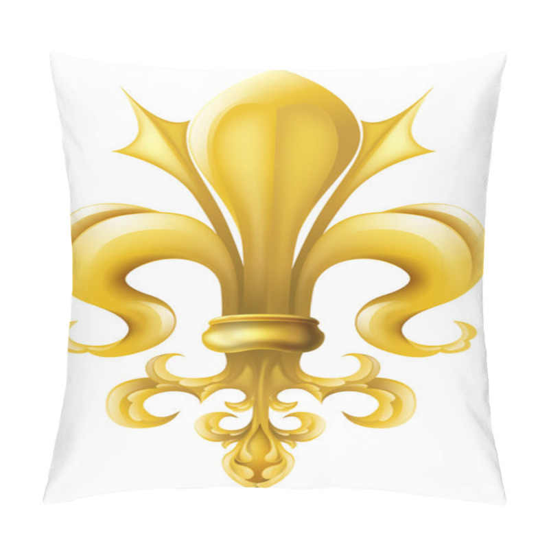 Personality  Fleur-de-lis Graphic Pillow Covers