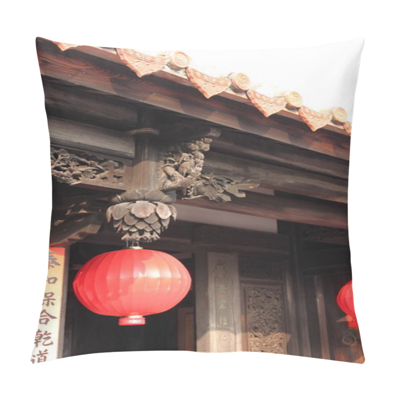 Personality  Chinese Door And Wall Pillow Covers