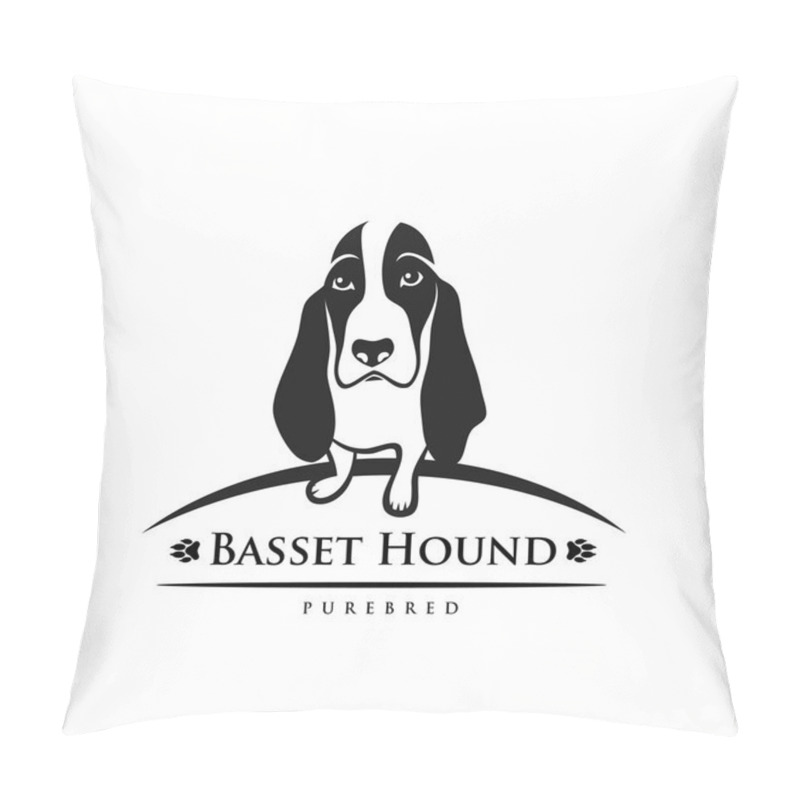 Personality  Basset Hound Dog Pillow Covers