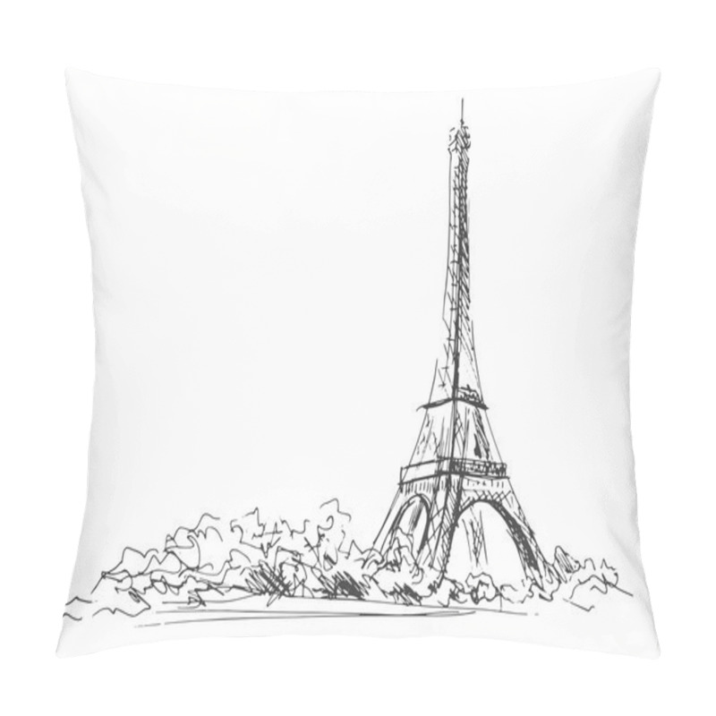 Personality  Eiffel Tower Pillow Covers