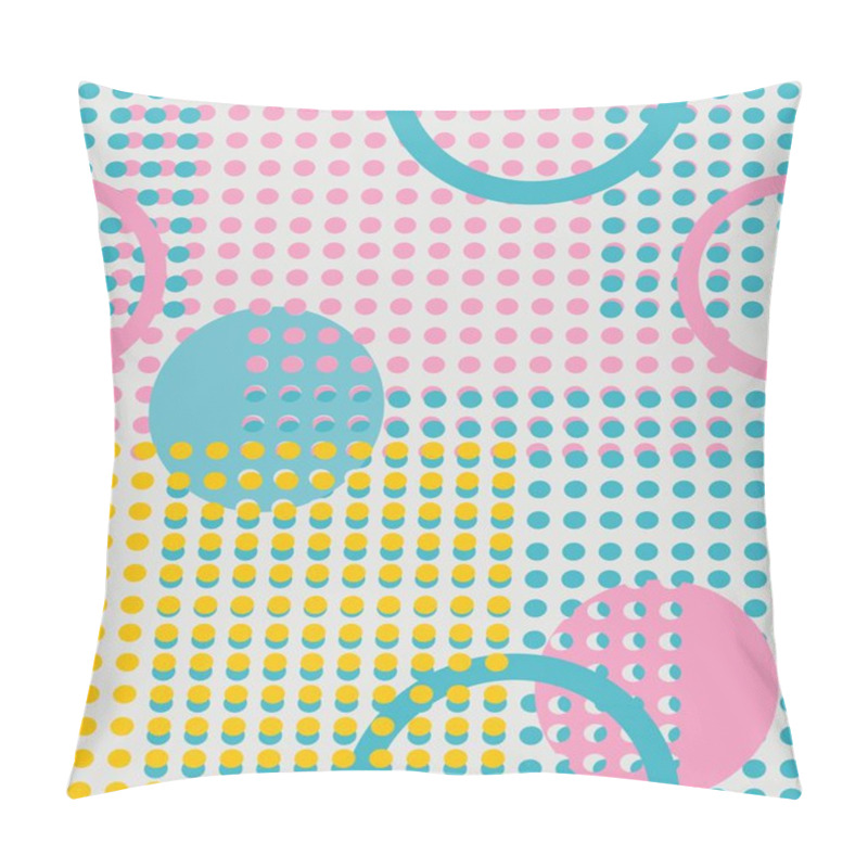 Personality  Rings And Circles An Abstract Geometry Pillow Covers