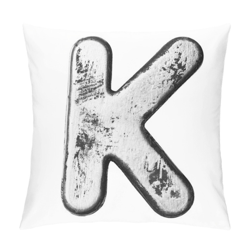 Personality  Metal Letter Pillow Covers