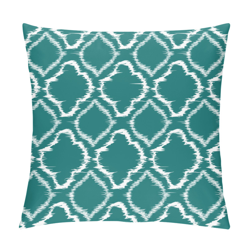 Personality  Ikat Seamless Pattern Design Pillow Covers