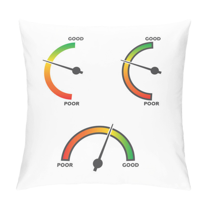 Personality  Vertical Meters Vector Template Pillow Covers