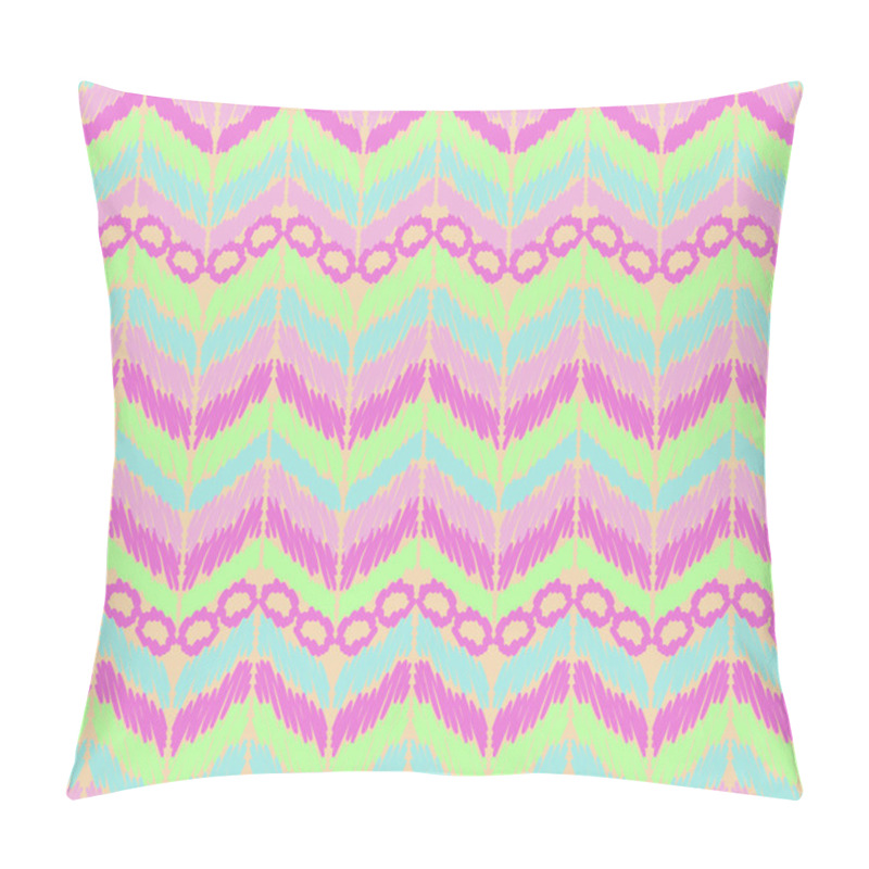 Personality  Zig Zag Pattern Background Pillow Covers