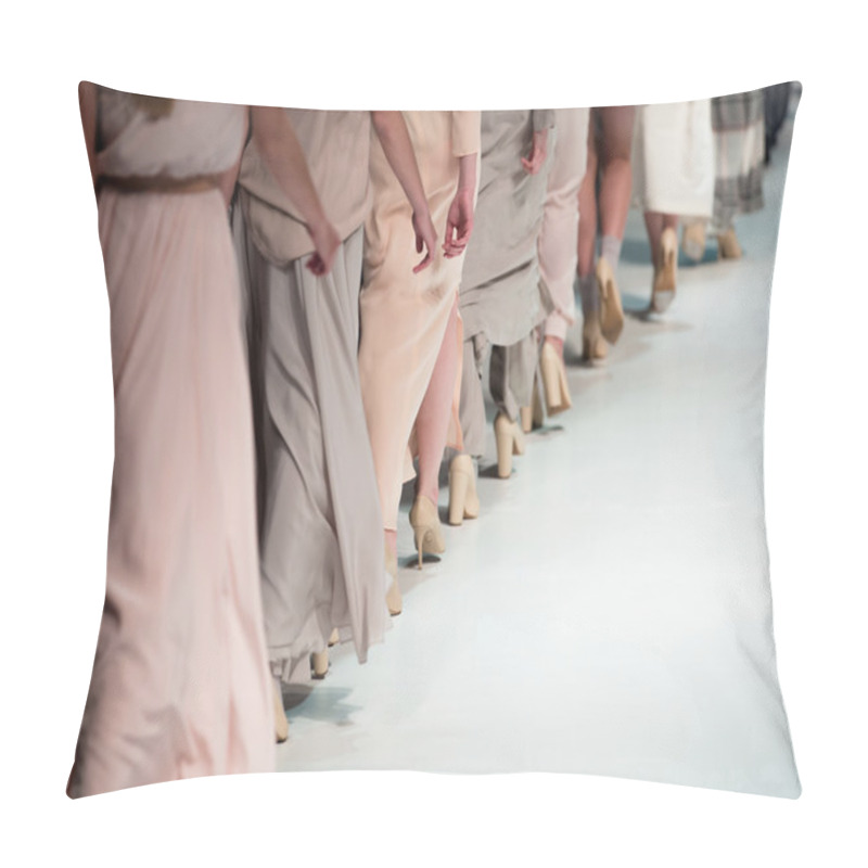 Personality  Fashion Show, A Catwalk Event Pillow Covers