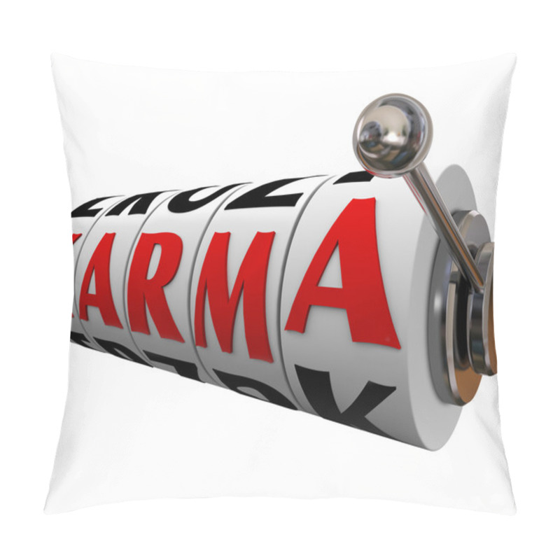 Personality  Karma Word Pillow Covers