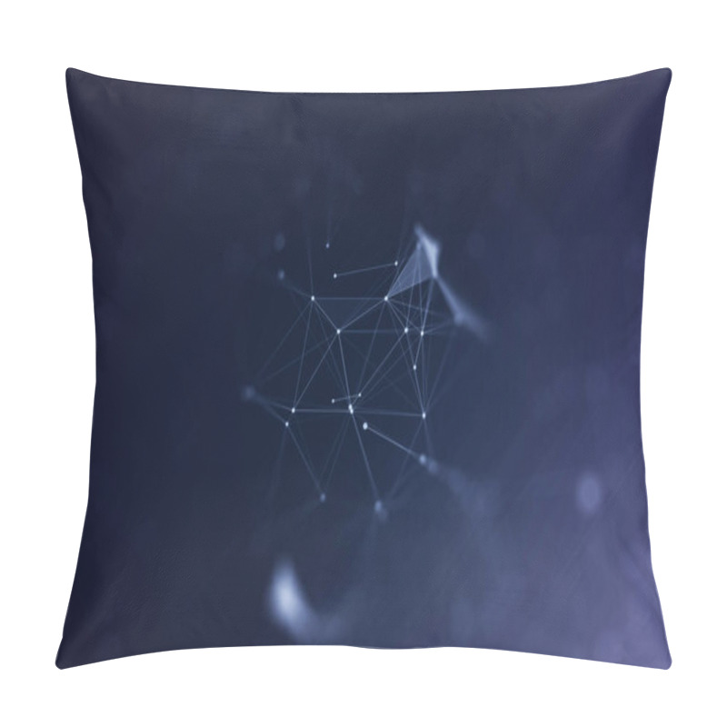 Personality  Data Visualization In Form Of Polygonal Shapes  Pillow Covers