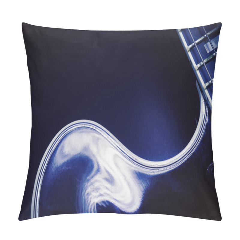 Personality  Shapes Of An Electric Guitar Pillow Covers