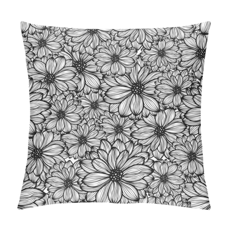 Personality  Pattern With Daisies Pillow Covers