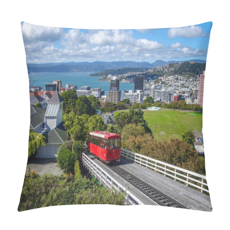 Personality  Wellington City Cable Car, New Zealand Pillow Covers