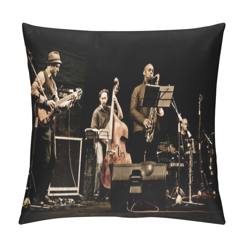 Personality  Jazz Band Pillow Covers