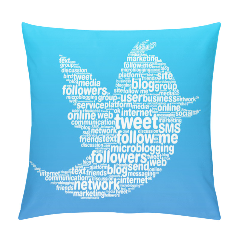 Personality  Bird Words Pillow Covers