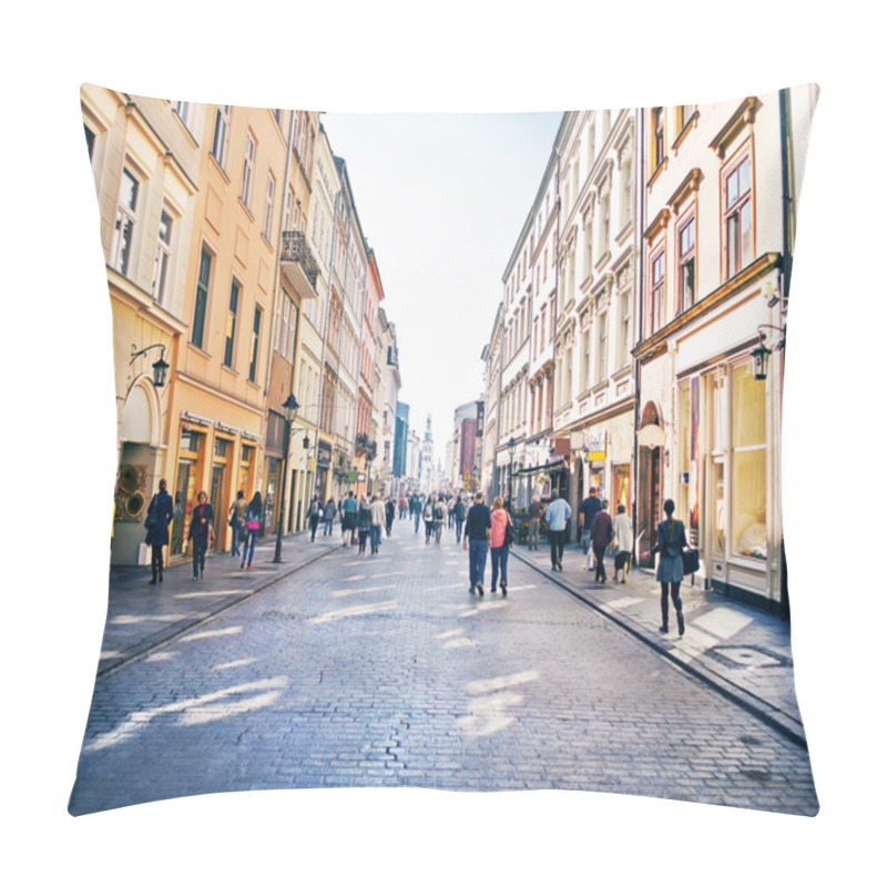 Personality  People Goes By Florianska Street Pillow Covers