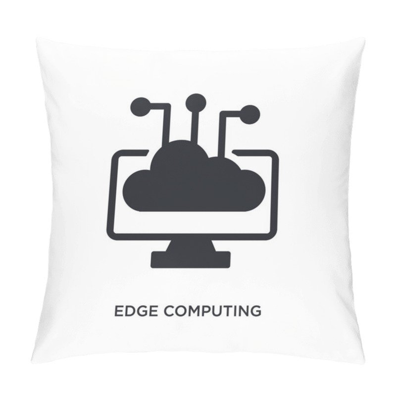 Personality  Edge Computing Isolated Icon. Simple Element Illustration From G Pillow Covers