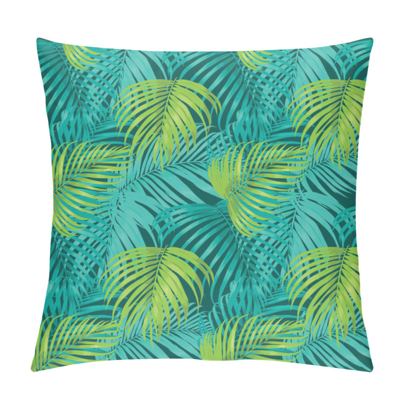 Personality  Palm Leaf Pattern Pillow Covers