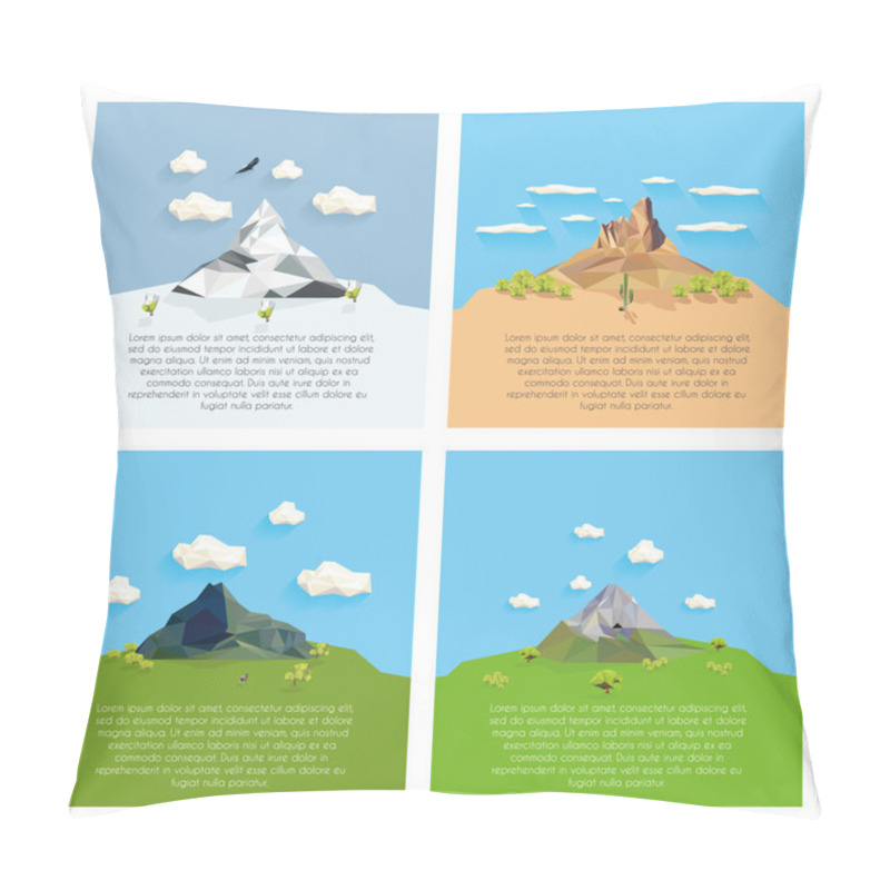 Personality  Natural Icons Pillow Covers