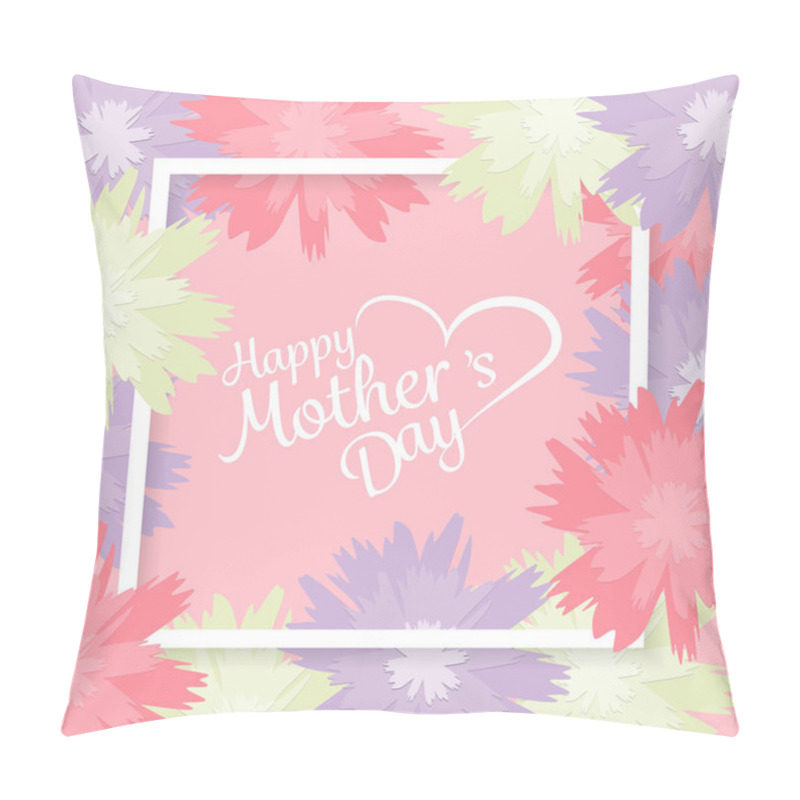 Personality  Mother's Day Background. Pillow Covers