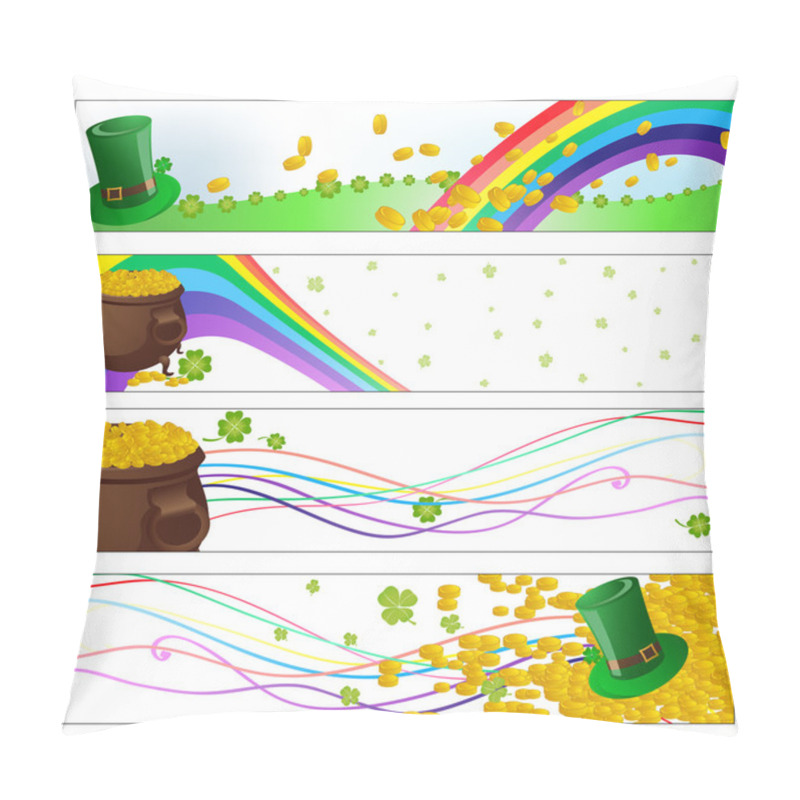 Personality  Saint Patrick Day Party Banners Pillow Covers