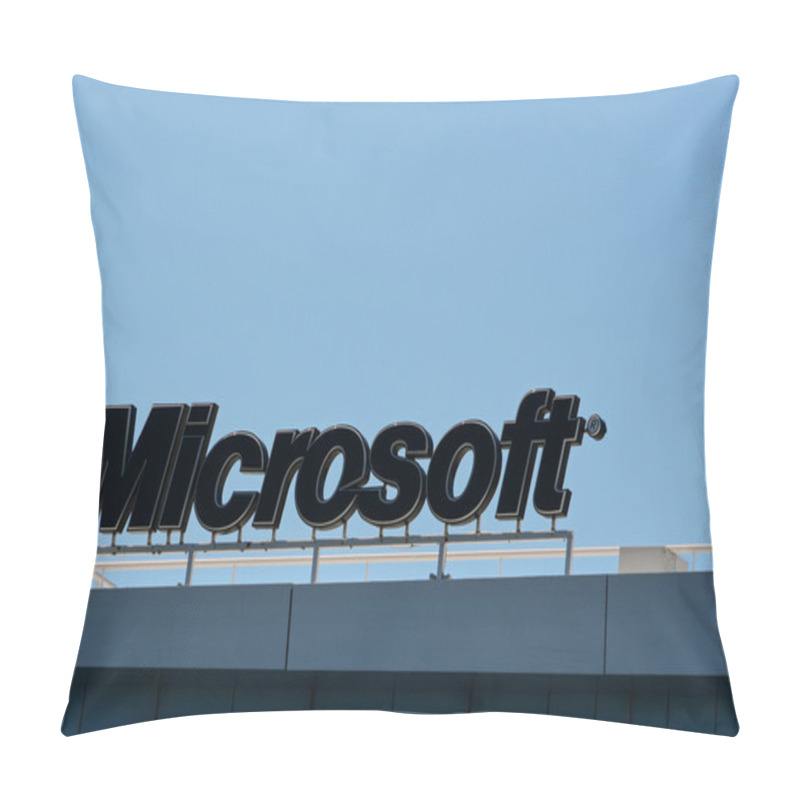 Personality  Microsoft Logo Sign Pillow Covers