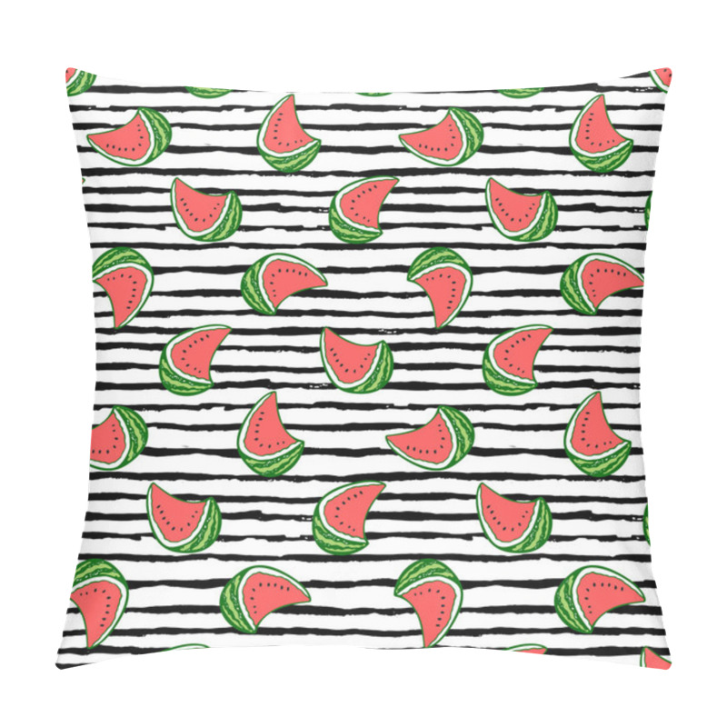 Personality  Summer Fashion Print With Watermelons Pillow Covers