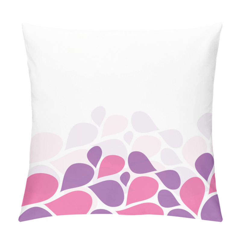 Personality  Flower Petals Invitation Template Pillow Covers