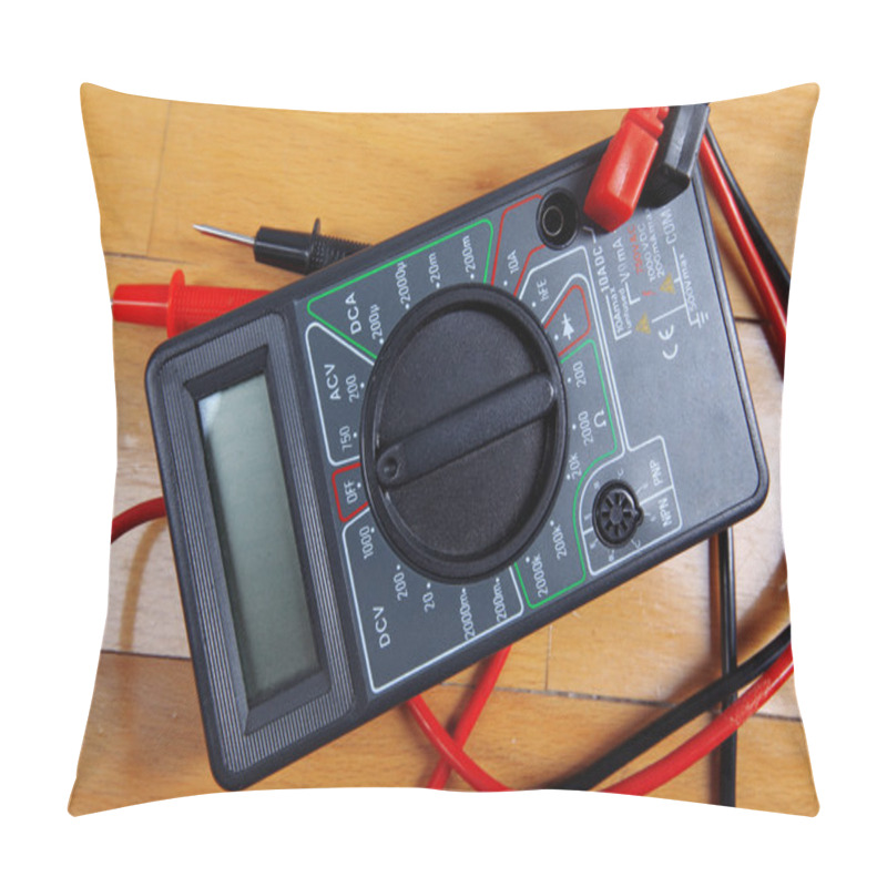 Personality  Multimeter At Table Pillow Covers