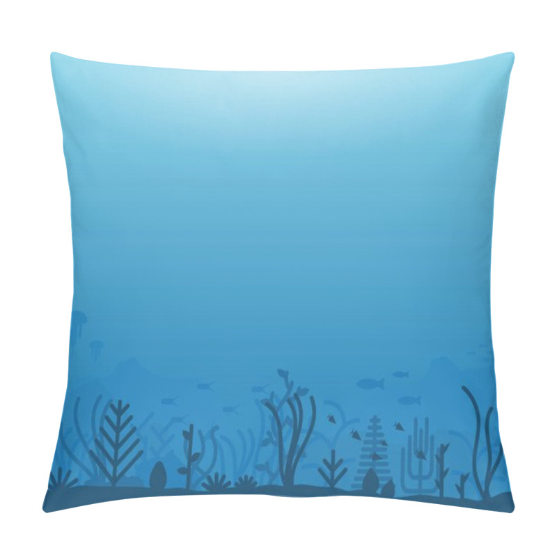 Personality  Underwater Sea Life Pillow Covers