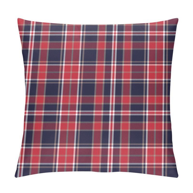 Personality  Classic Modern Plaid Tartan Seamless Pattern Pillow Covers