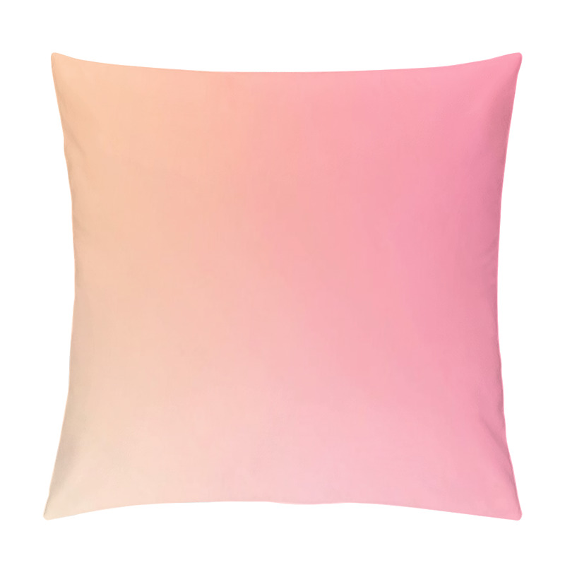 Personality  Soft Pink And Peach Gradient Minimalist Background Pillow Covers