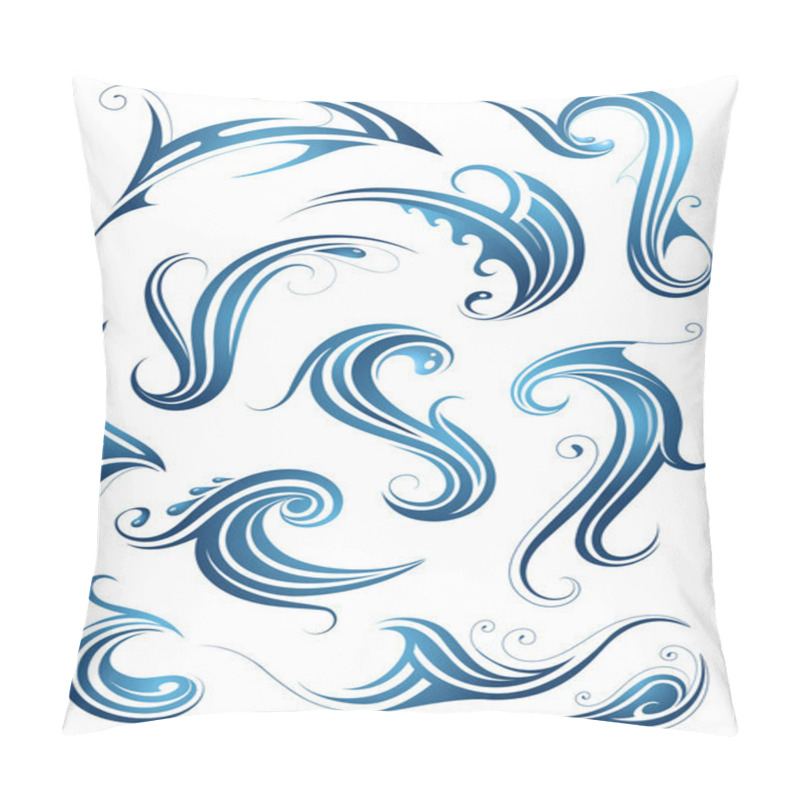 Personality  Water Swirls Set Pillow Covers