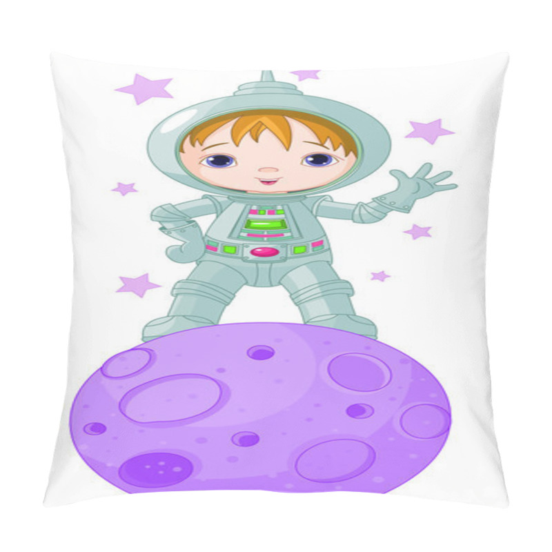 Personality  Astronaut Boy Pillow Covers