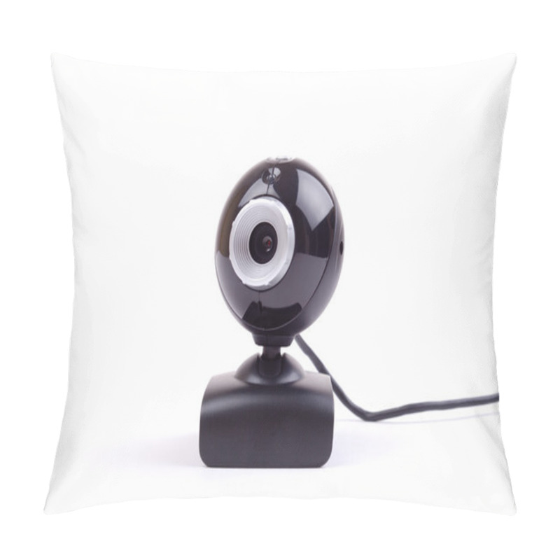 Personality  Webcam Isolated On White Background Pillow Covers