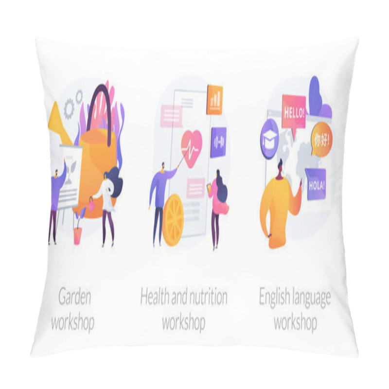 Personality  Professional Training Vector Concept Metaphors. Pillow Covers