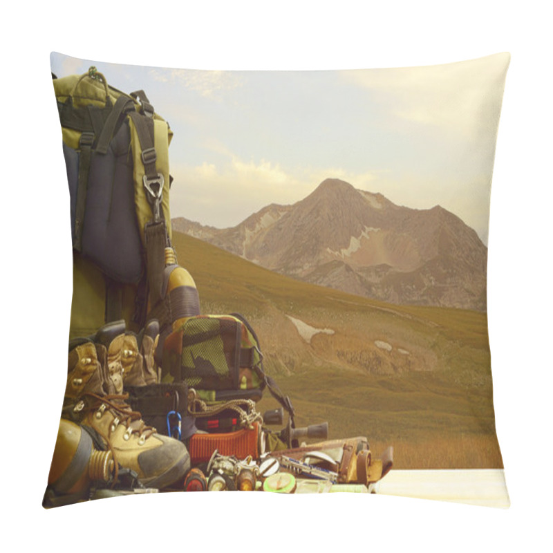 Personality  Camping Equipment Pillow Covers