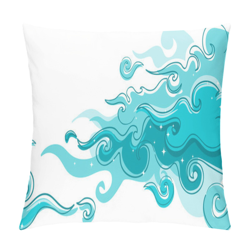 Personality  Cloud Design Background Pillow Covers