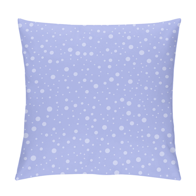 Personality  Light Polka Dots Seamless Pattern On Purple Background Interesting Classic Light Polka Dots Textile Pillow Covers