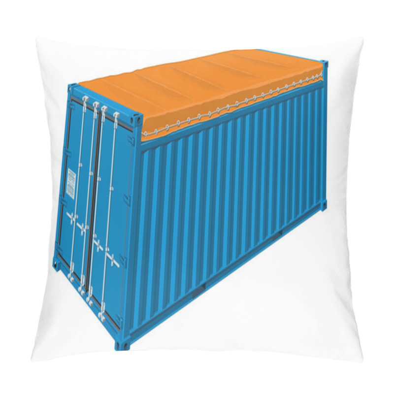 Personality  20-foot Open-top Container For Cargo Transportation Pillow Covers