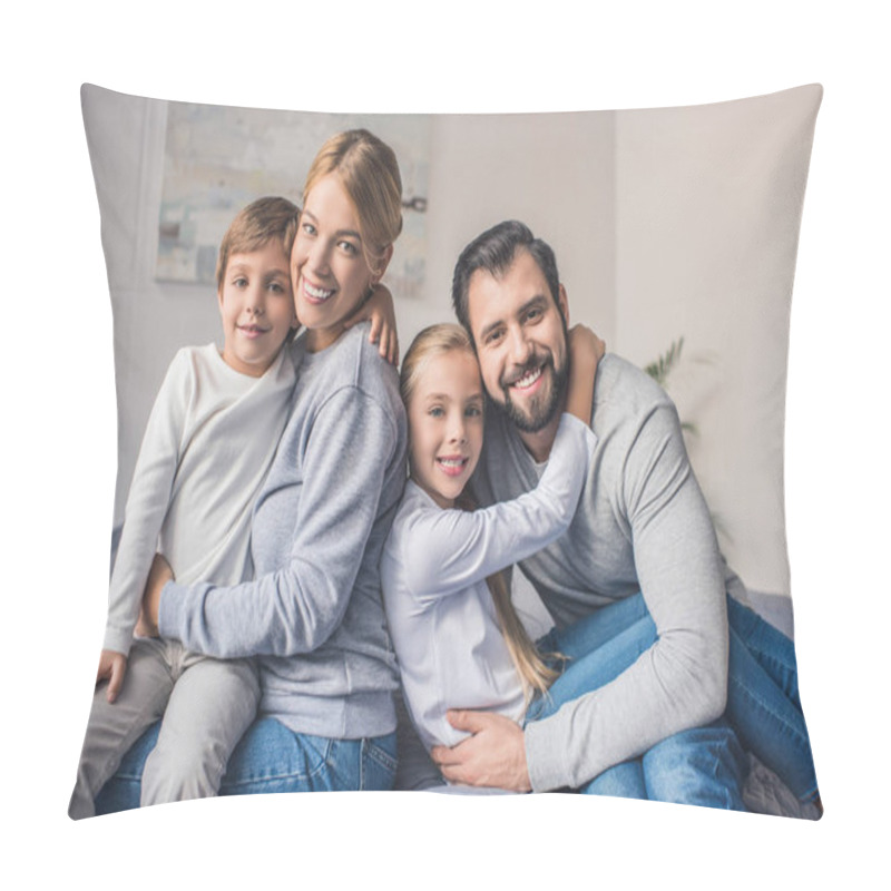 Personality  Happy Parents And Kids Pillow Covers