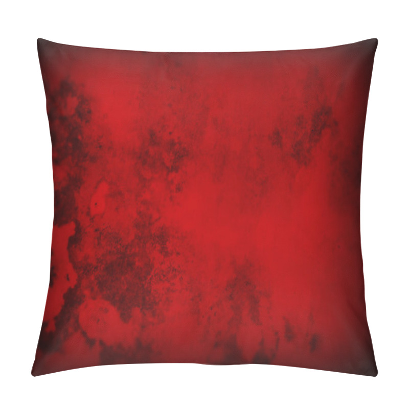 Personality  Christmas Red Grunge Background Pillow Covers