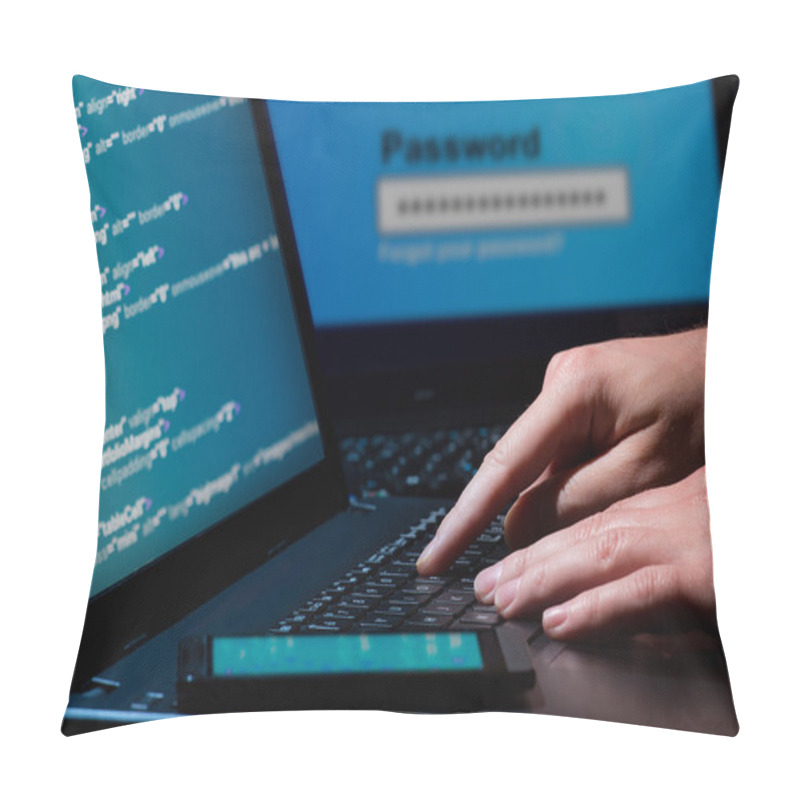 Personality  Computer Crime Concept Pillow Covers