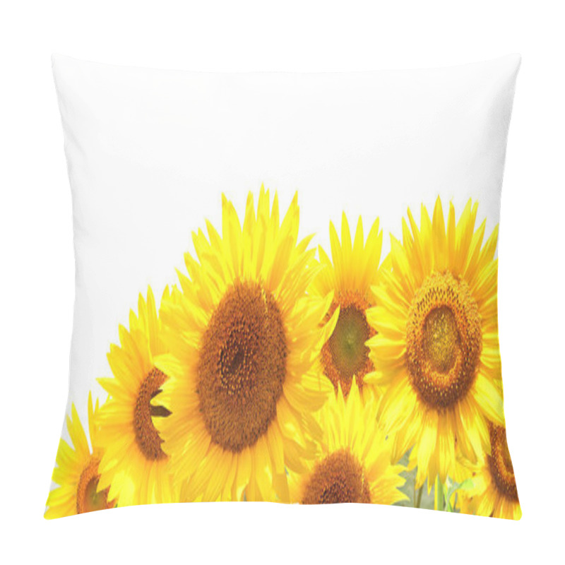 Personality  Bright Yellow Sunflowers Pillow Covers